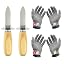 oyster shucking knife-M+L