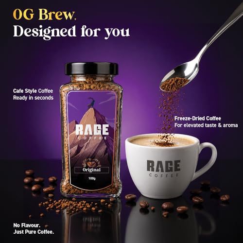 Rage Coffee 100% Pure Arabica Beans 200g - Image 6