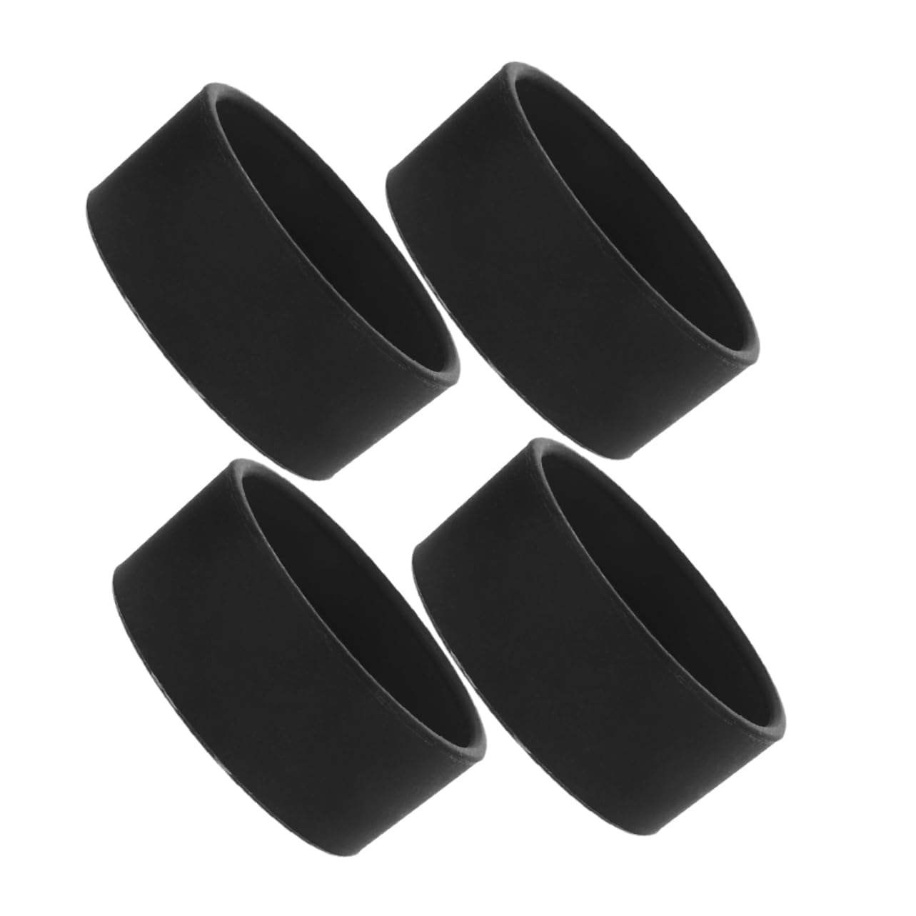 OSALADI Microscope Protective Covers 4pcs Rubber Eyepiece Guards Reusable Eyepiece Protectors