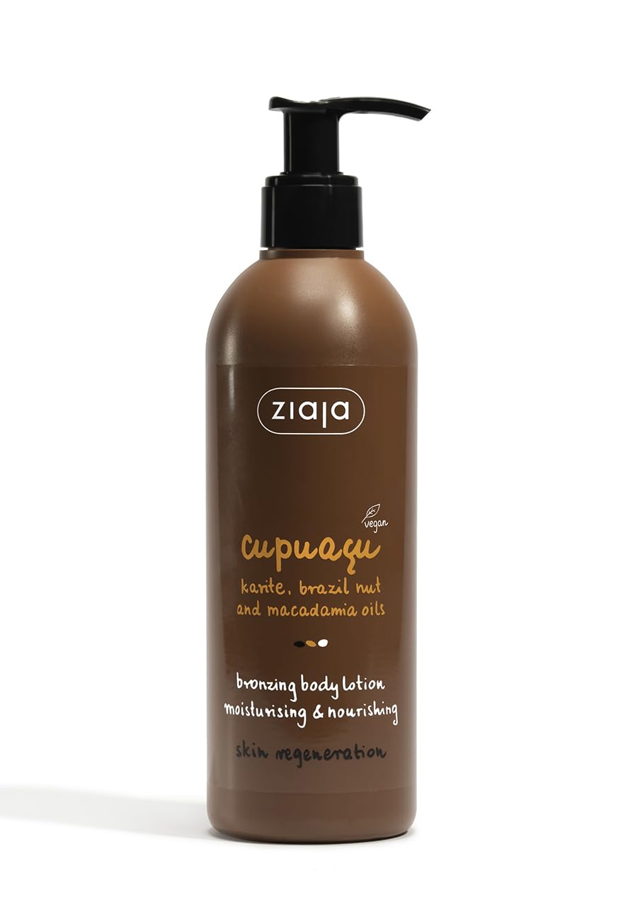 Ziaja Cupuacu Moisturising Nourishing Bronzing Body Lotion 300ml