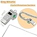 Draduo Bling Whistle, Crystal Rhinestone Necklace, Whistles Loud Crisp Sound Sports Whistle with Chain Lanyard for Teacher Referee Official Lifeguard Basketball Training (Silver + Green)