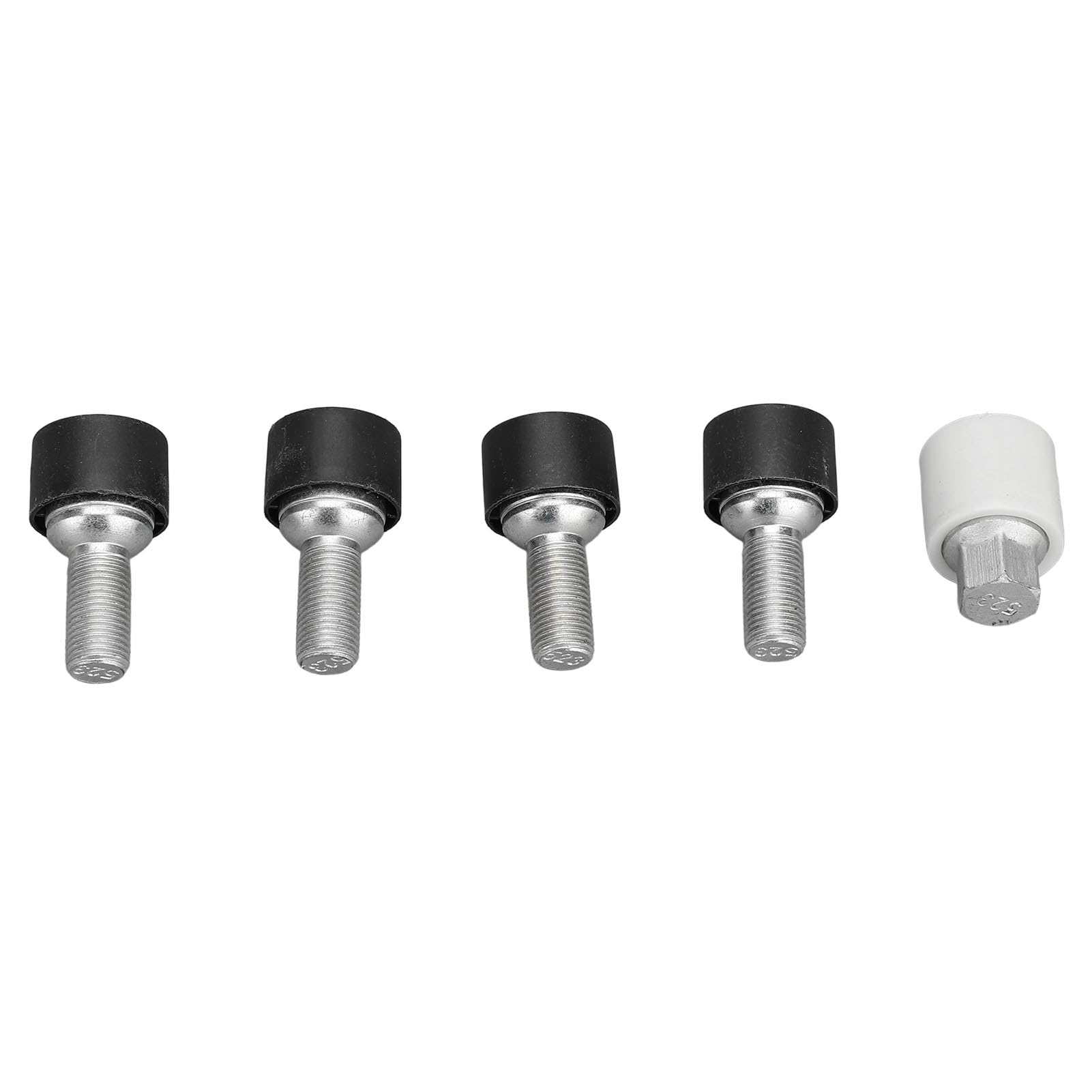 Boulons de blocage de roue filetés 15mm écrous de fixation en acier de 55mm pour auto A4L A6L