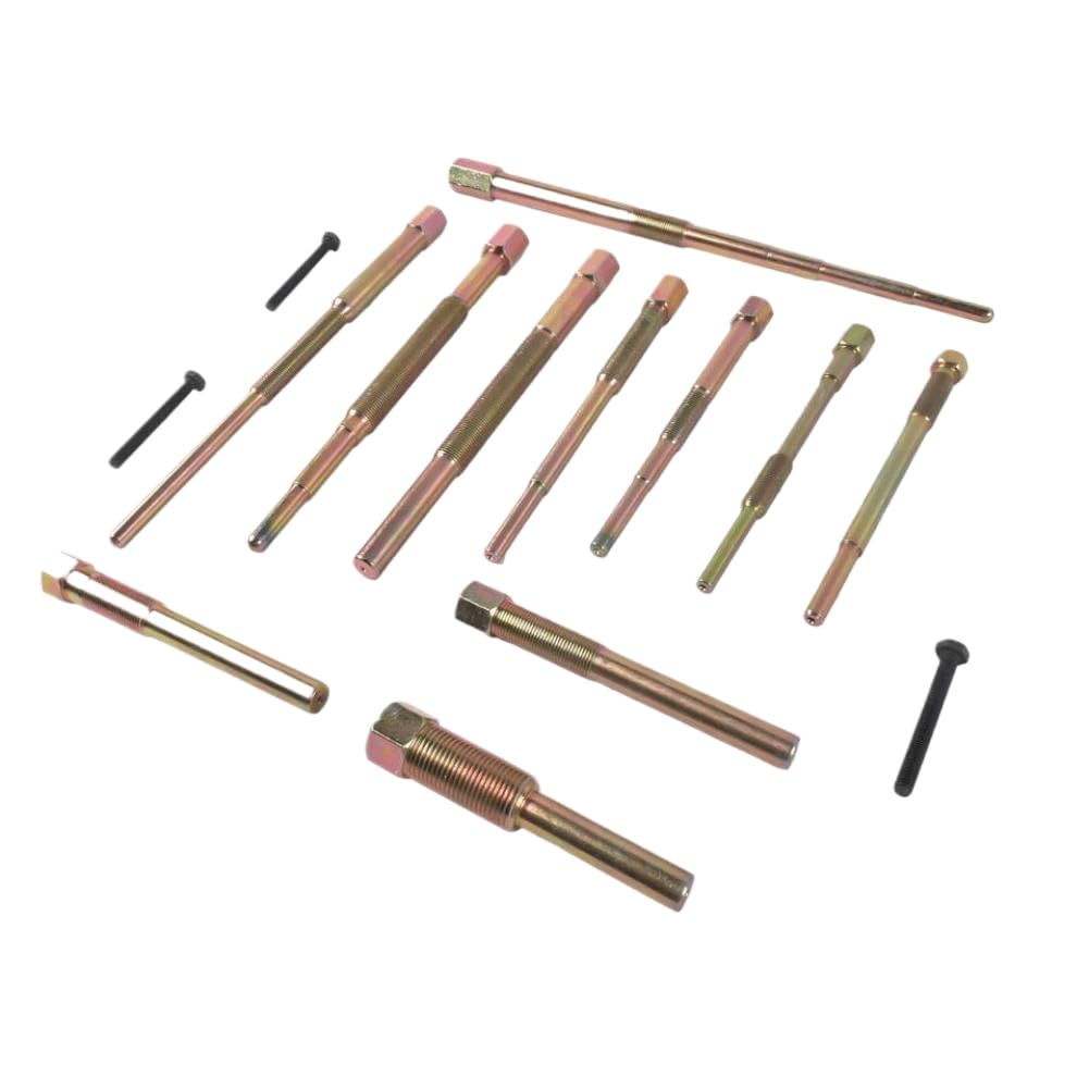Set di Attrezzi per estrattore Frizione AP03 con 12 Modelli e Dimensioni per l'uso con Vari carrelli e Veicoli a Motore Piccolo, Inclusi i Modelli 19779-G1 TLS1101B1 TLS15544