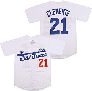 Kooy Roberto Clemente #21 Santurce Crabbers Puerto Rico Baseball Jersey Men
