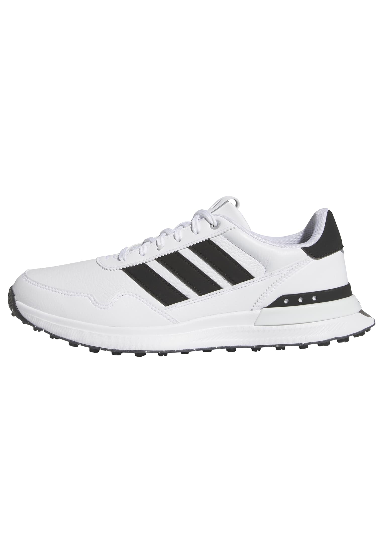 adidas Men's S2G 26 Leather Spikeless Golf Shoe, FTWR White/core Black/FTWR White, 7.5 UK
