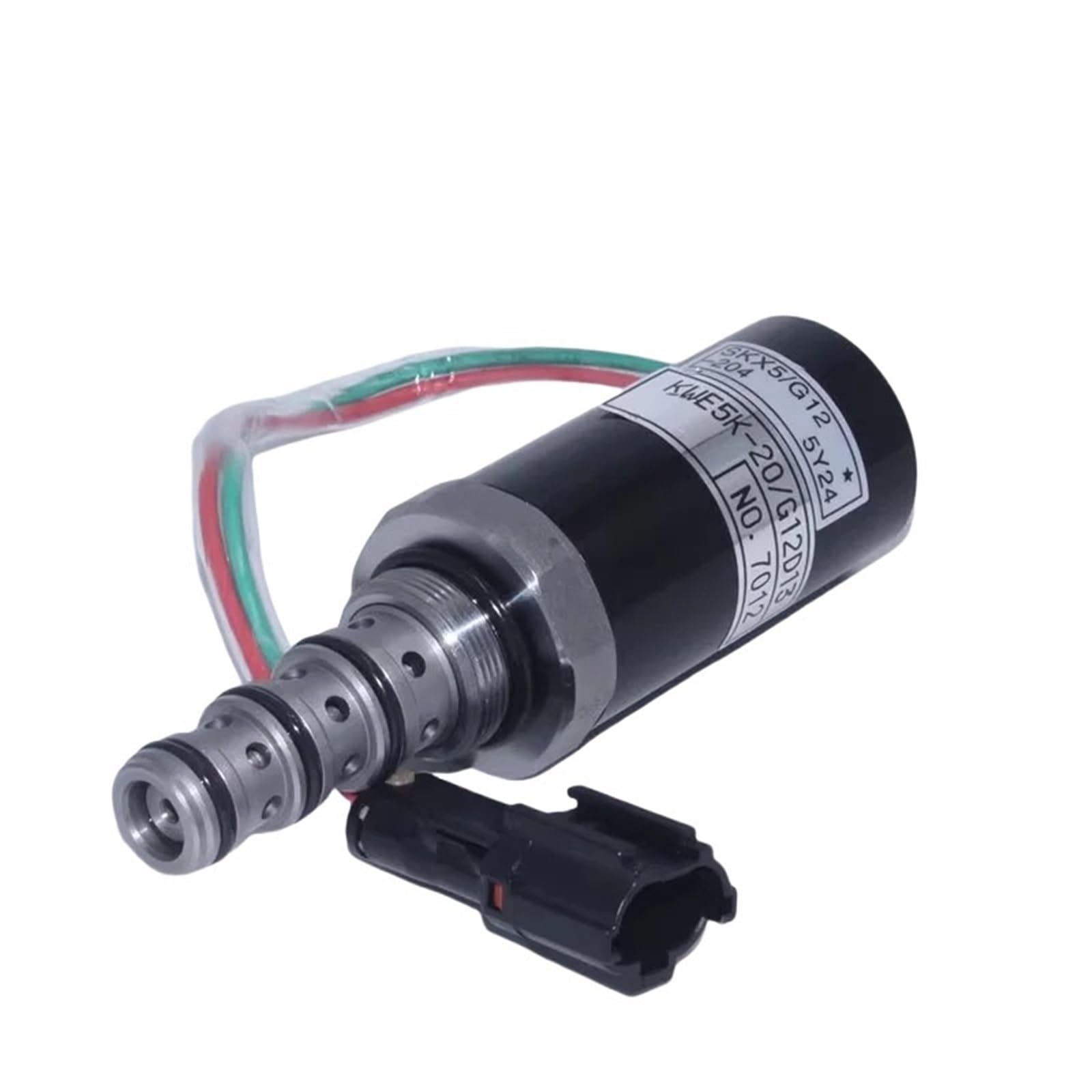 Électrovanne double KWE5K/20 pour système hydraulique d'excavatrice 908 12V