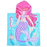 BUEN SERVICIO: Ofrecemos una garantía de satisfacción del 100% porque sabemos que a sus hijos les encantará secarse con esta toalla de baño con capucha que presenta su patrón de impresión de sirena favorito. Si no es así, recupere su dinero, no haga preguntas.Queremos que nuestros clientes estén felices y satisfechos. Cada centavo que gastes estará garantizado
