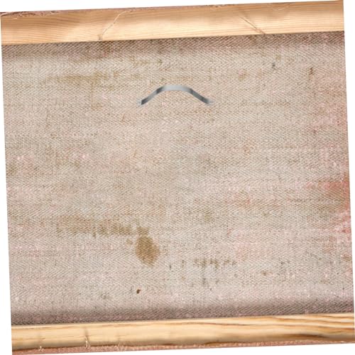 Image of STOBOK 50pcs Photo Frame Hook Hooks Frames Tools Picture Frame Hardware for Photo Clips Framing Tool Clips for Backing Framing Supplies Aluminum Alloy Wall Hanging Multipurpose