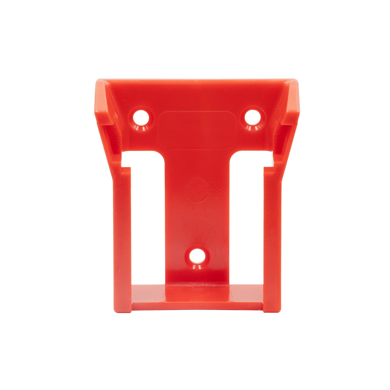 Battery Wall Mount Holders for Milwaukee M18 Batteries, 5-Pack, Red