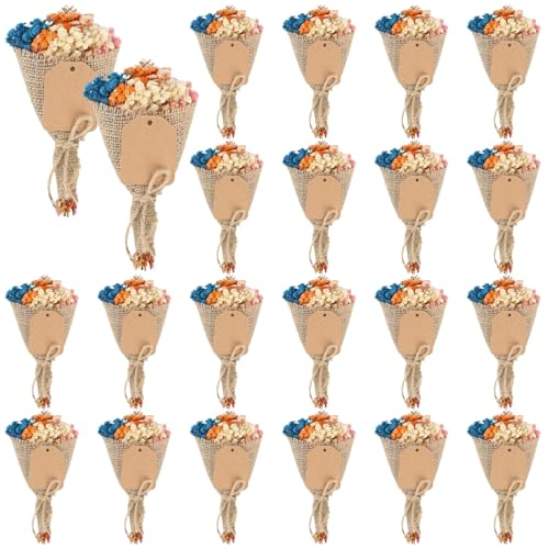 Set de 20 ramos mini de flores secas Gypsophila miniatura 1