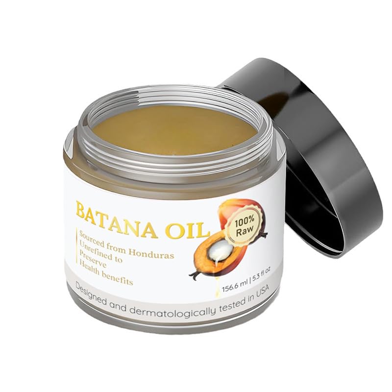 TERRIFI Natural Batana Oil – Organic Hair Growth Solution from Honduras for Men & Women, Enhances Thickness, Reduces Hair Loss, Pure & Unrefined Essential Oil for Healthier, Thicker Hair