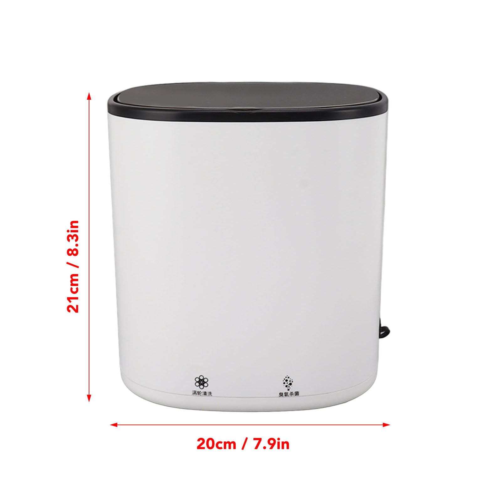 Pennello Cosmetico Automatico, Pulitore Pulitore Pennelli Trucco Macchina 2 in 1 Mini Lavatrice da 4,5 Litri Alimentata Tramite USB, Detergente Pulitore Pennelli Cosmetici con