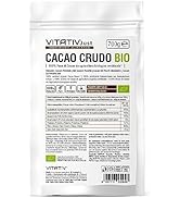 Cacao cru bio en poudre naturelle et pure de fèves de cacao bio | VITATIV | 700 g