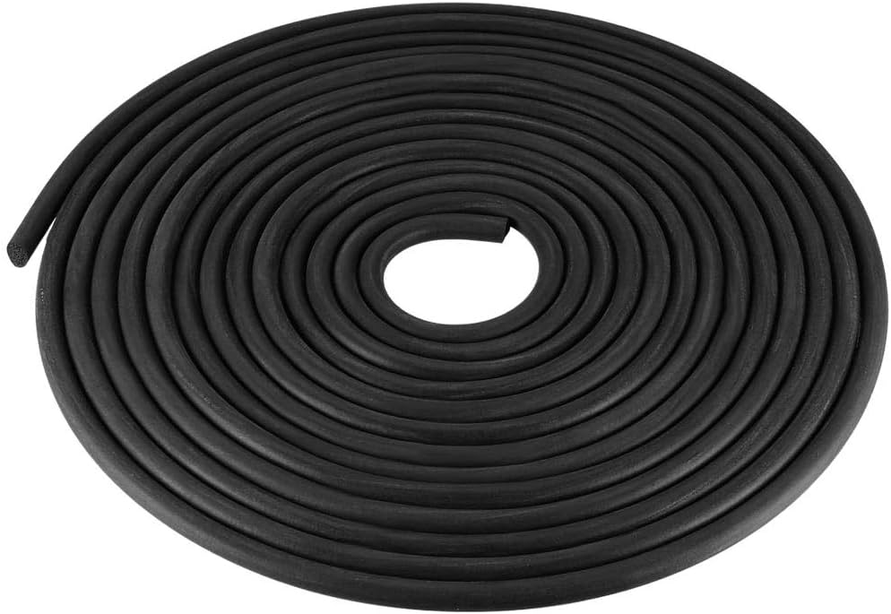 MACHSWON Foam Rubber Seal Weather Strip 6mm Diameter 5 Meters
