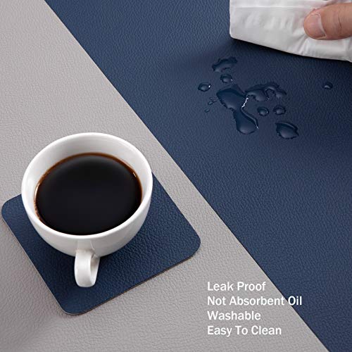 Myir JUN Leather Table Mats and Coasters - Image 3