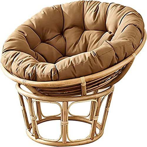 Cojín redondo impermeable para colgar hamaca, 160 x 160 cm, lavable, repuesto para silla de huevo, resistente al sol, para jardín y balcón