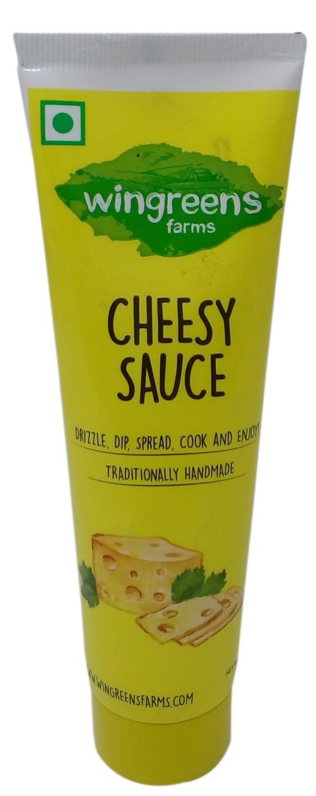 Wingreens Farms Sauce - Cheesy, 100g Tube (B077PZKX42) Amazon Price History, Amazon Price Tracker