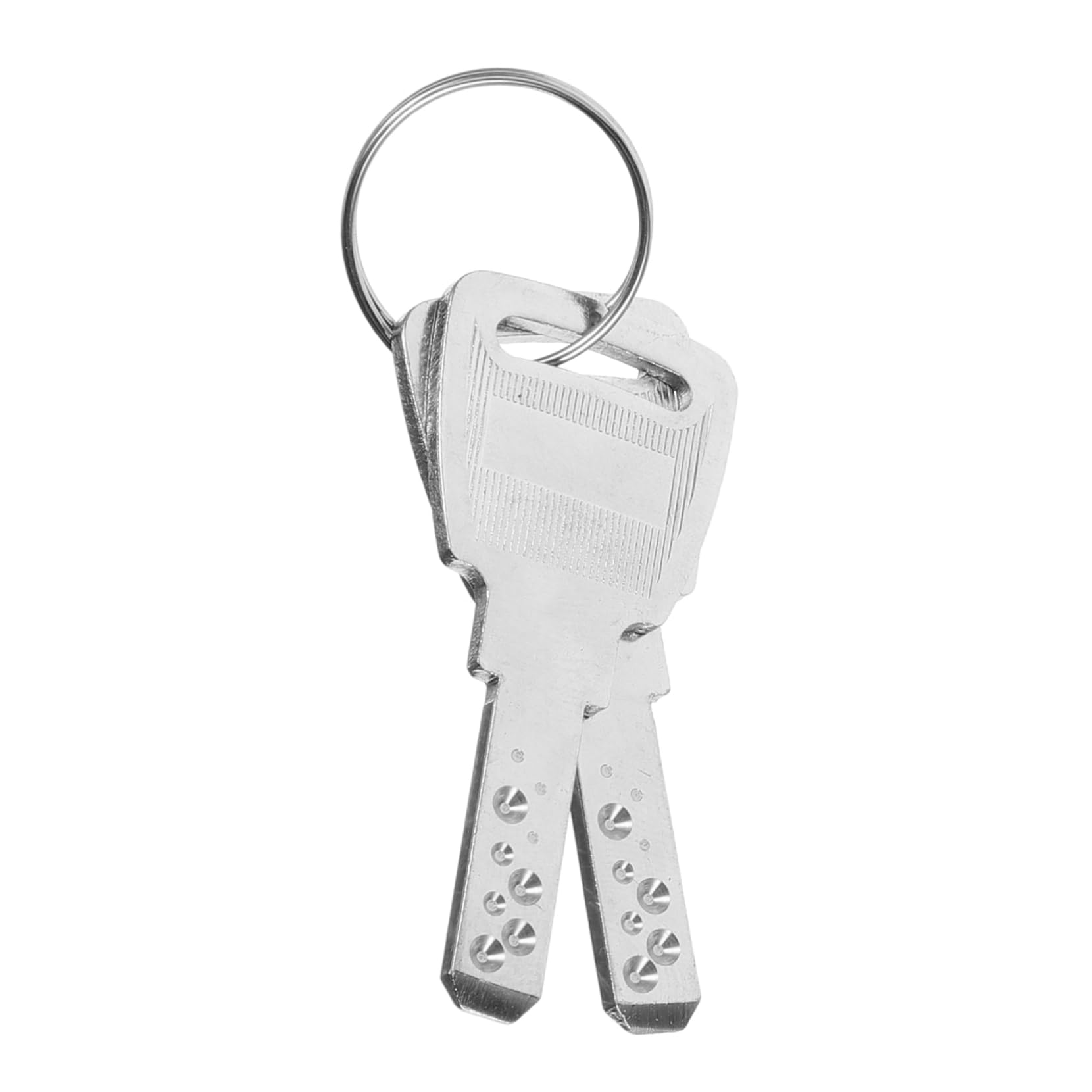 NUOBESTY 3 Pezzi Cerradura per Acciaio Inossidabile con Chiavi Sicurezza per Vetrine e Robusta e Protezione Aggiuntiva per Oggetti