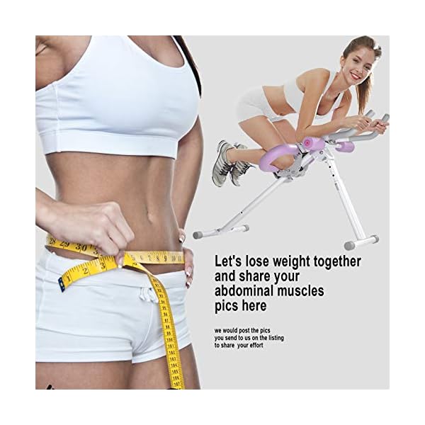 Ab-Trainer-Core-Abdominal-Trainers-AB-Workout-Machine-Home-Gym-Strength-Training-Waist-Cruncher-Core-Toner-Buttocks-Shaper-with-LCD-Monitor Ab Trainer Core & Abdominal Trainers AB Workout Machine Home Gym Strength Training Waist Cruncher Core Toner Buttocks Shaper with LCD Monitor Violet