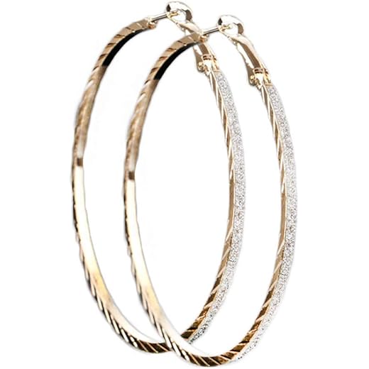 Fashion Hoop Earrings - Big Hoop