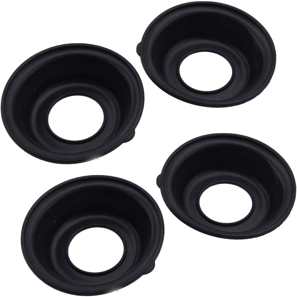 4PCS Carburetor Repair Kit Plunger Diaphragm fit for Yamaha XJ650 L Seca Turbo 650