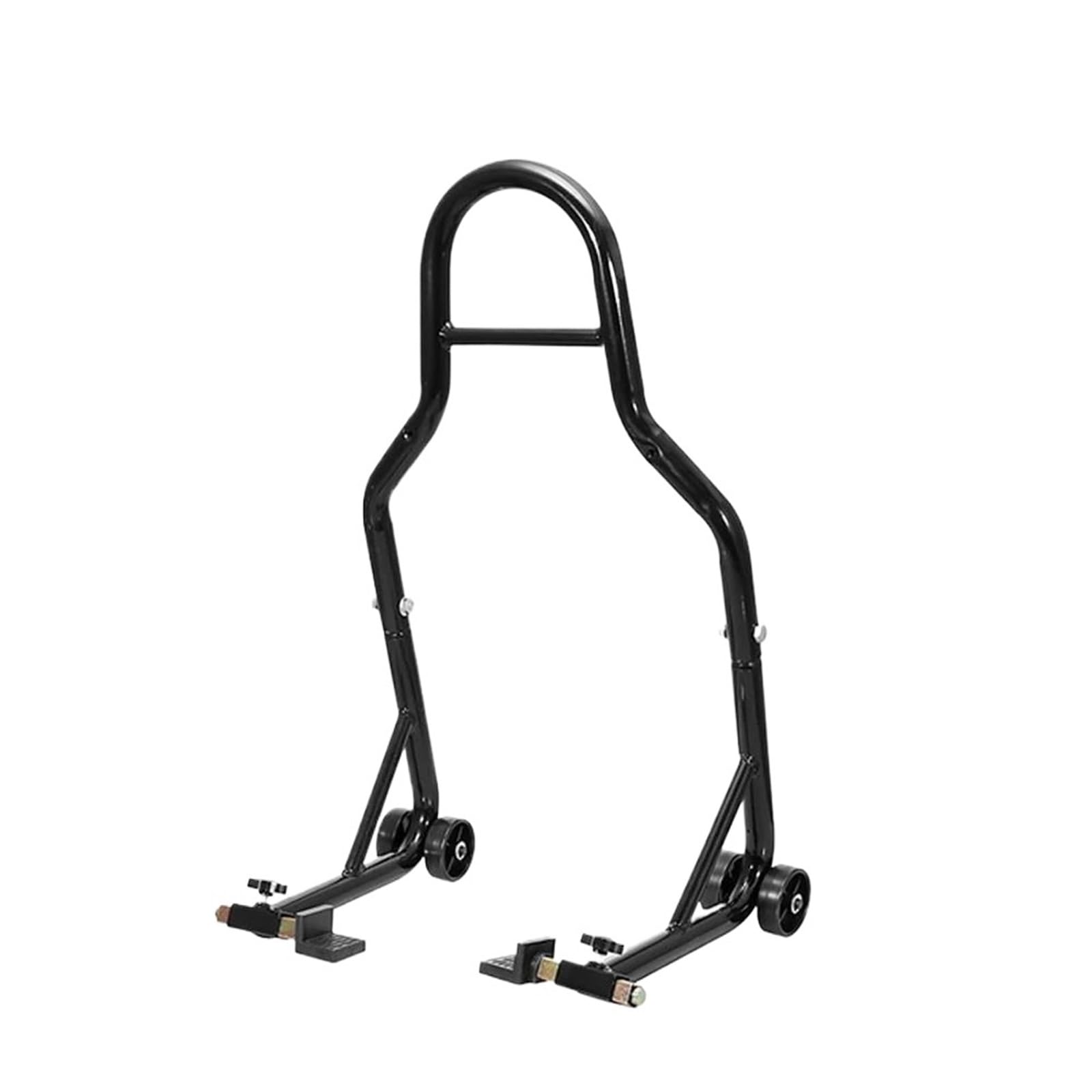 Patada De Pie Caballete Juego Completo De Soporte Para Rueda Trasera De Motocicleta, Herramienta De Reparación De Neumáticos, Marco De Soporte De Talón Automático, Negro/rojo(Black)