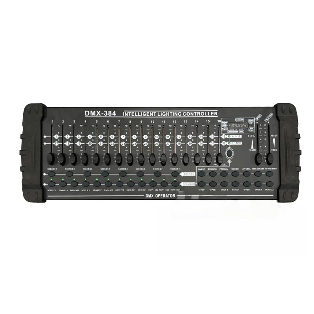Amazon | DMX512 コントローラー 384チャンネル 照明調光器 24