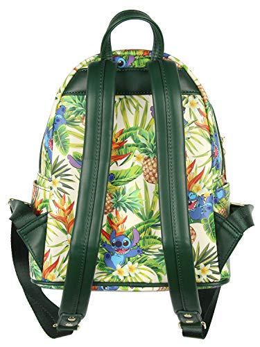 Loungefly Disney Lilo & Stitch Hawaiian Pineapple All Over Print Mini Backpack3