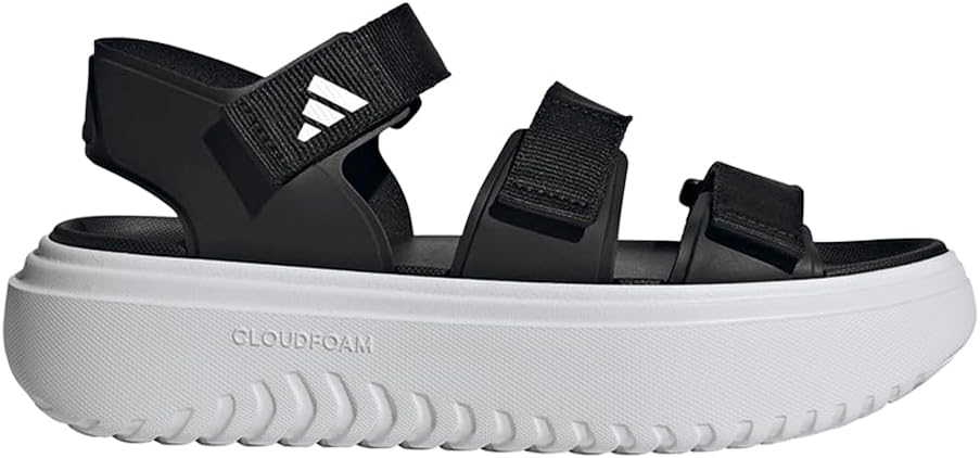 adidas Womens Slyn Sling Back Strappy Sneakers Shoes Casual - Black