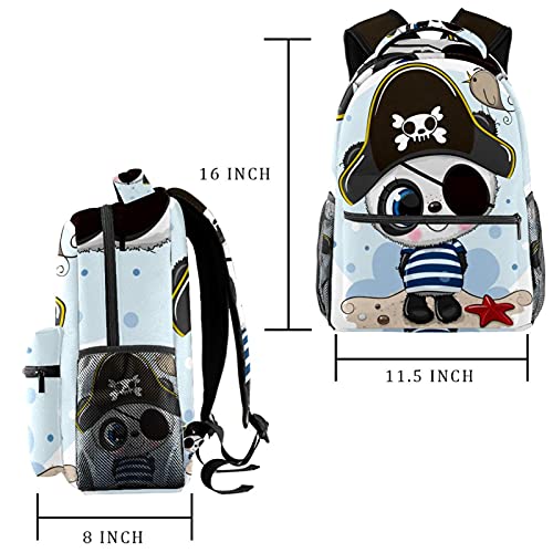 Schultasche Süßer Cartoon-Pirat Kinder Rucksack Schulrucksack Teenager Schulranzen Rucksäcke School Bag Schultasche… – Bild 3
