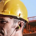 DEWALT Heavy Duty Neckband Bluetooth Earbuds, Wireless Bluetooth 5.2 Headphones w/Microphone, Lightweight Comfort, IP56 Waterproof, Deep Bass Strong Beat, 20H Playtime, Jobsite Behind-Neck Earphones