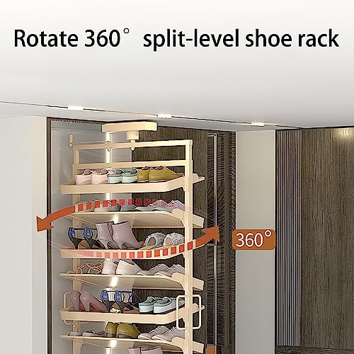 Armoire à chaussures cachée pour libérer l'espace et ranger l'entrée