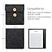 WALNEW 7-inch E-Reader Sleeve for 7'' Kobo Libra H2O 2019 / Kindle Oasis (10th and 9th Gen, 2019 and 2017 Released) Protective Insert Sleeve Case Cover Bag, Black