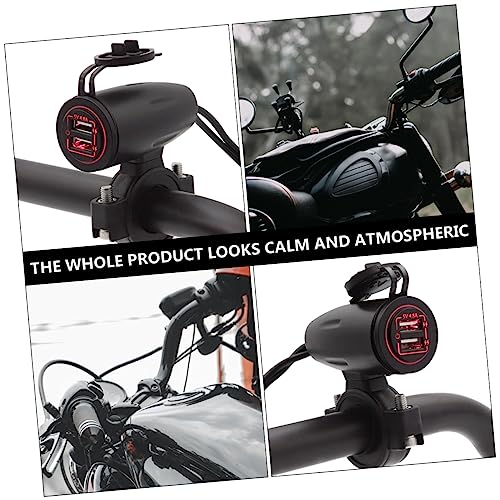 Cargador USB de moto con control de interruptor antidescarga 2