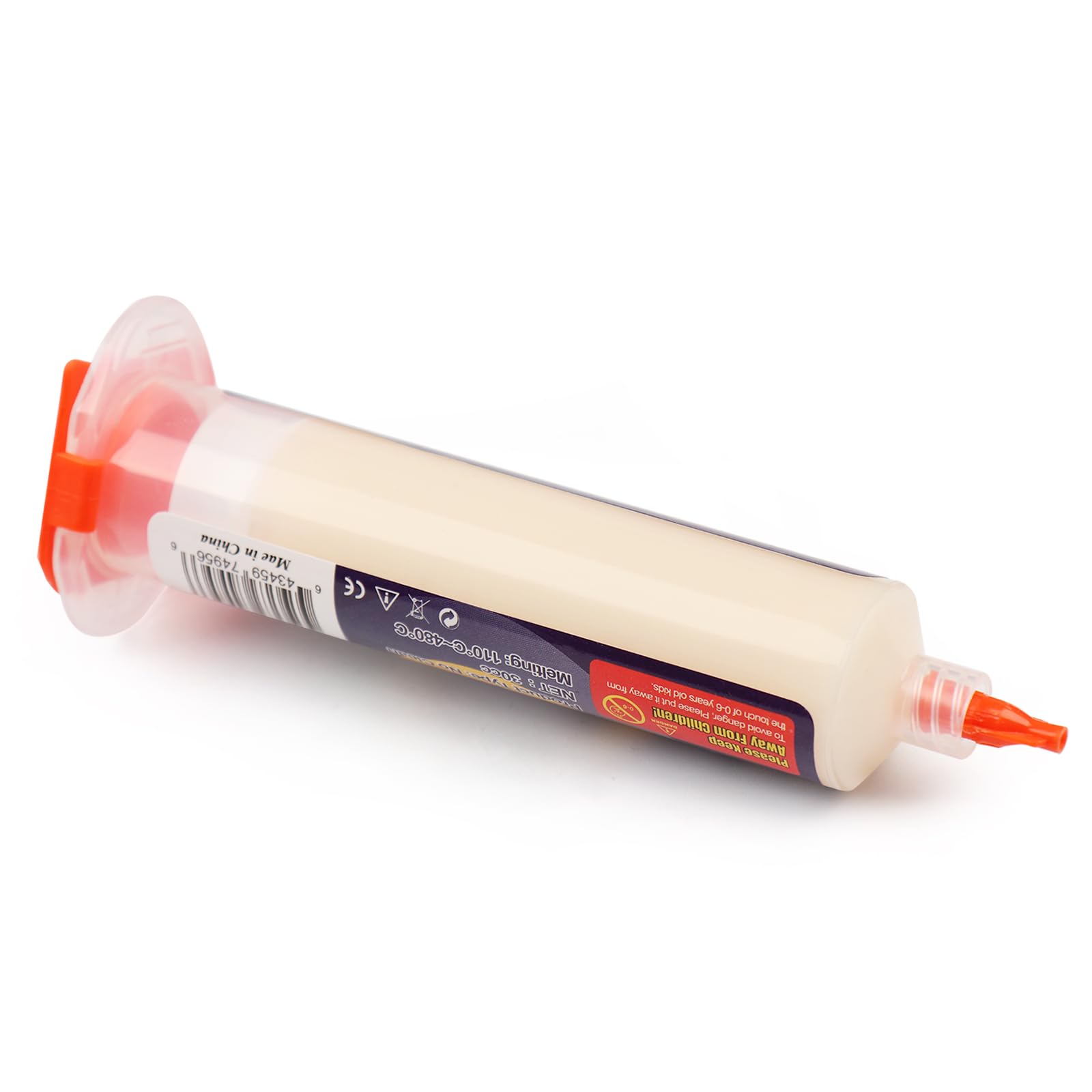 No-clean Flussante Saldatura, Senza Piombo Flussanti e Paste per Saldatura, 30mL Siringa flussanti per saldatura, per PCB SMD BGA PGA elettrici (1.62oz/46g)
