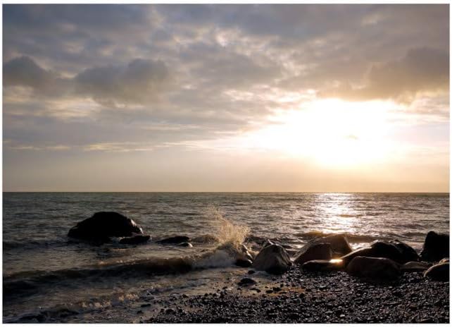 Beach Theme Sunrise Photo Print- Shine