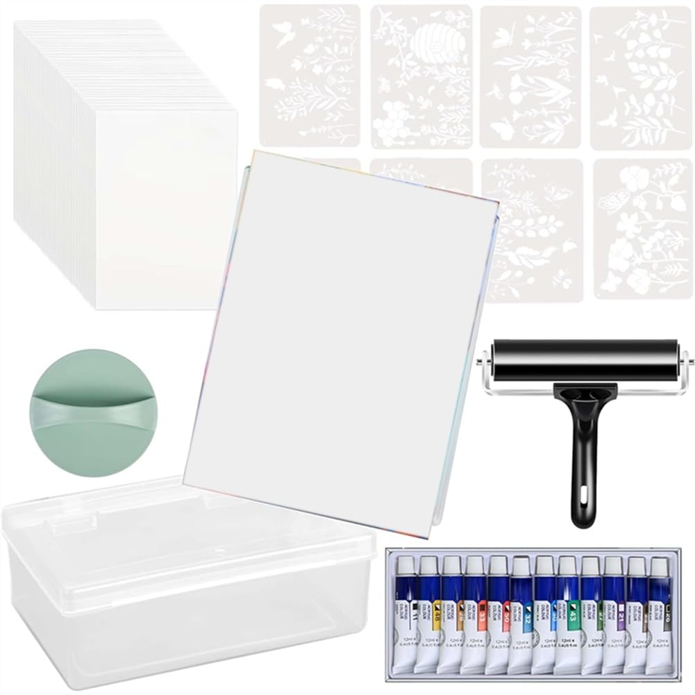 Plaque d'impression en gel réutilisable et facile à nettoyer