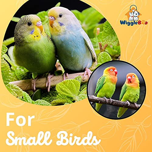 Image of Natural Wooden Ladder Bird Toy | Climbing, Exercise & Fun | for Small & Medium Birds (4 Step)
