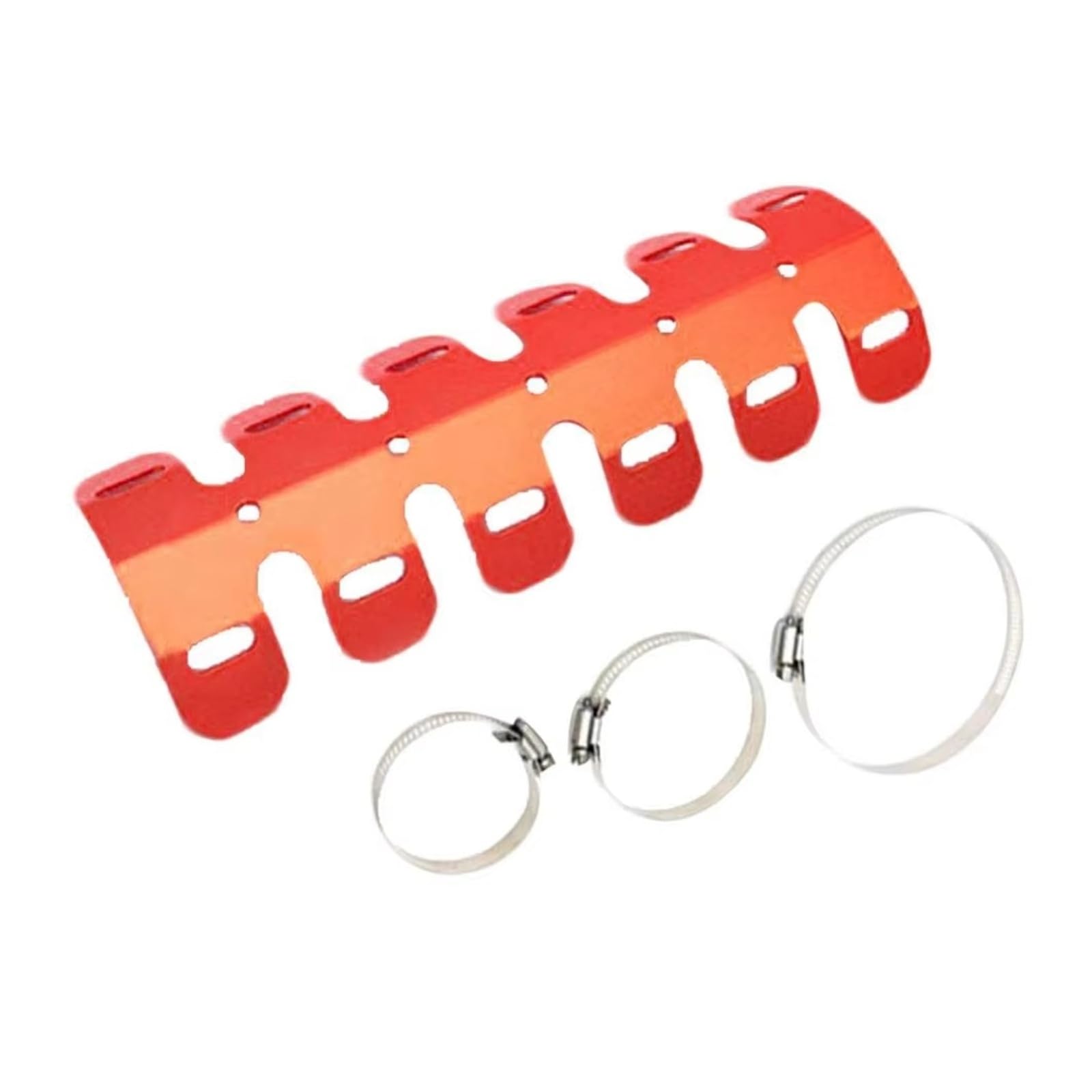 Componente antiescaldaduras de escape universal y protector térmico moto 5