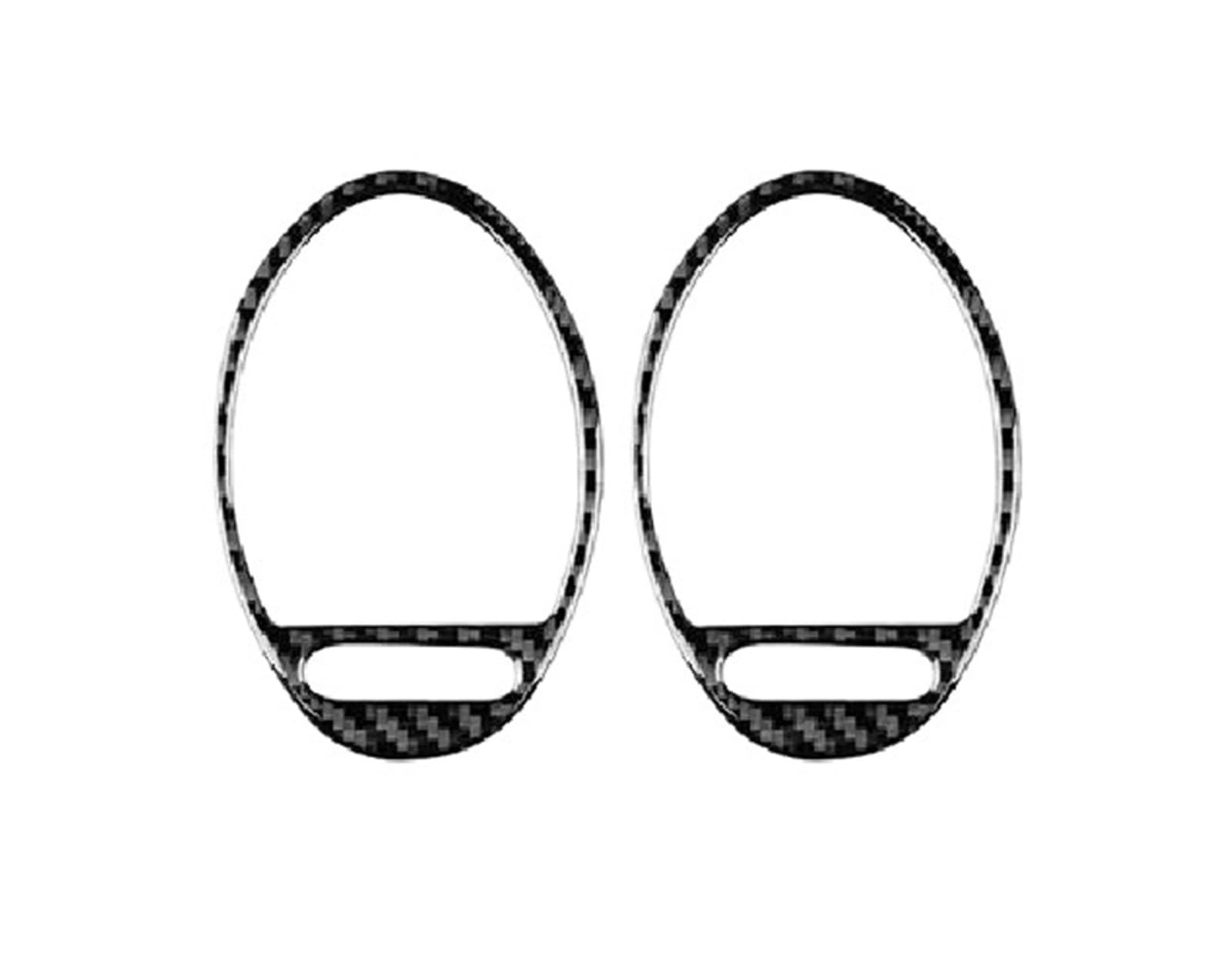 Junoos Black Lhd Rhd Car Interior Mouldings For Mercedes For Benz Slk R171 2004 2005 2006 2007 2008 2009 2010 Car Side Air Vents Accessories Trim Sticker(Black Lhd Rhd)