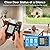 Automatic Chicken Coop Door with Remote Display, Solar Powered Roll-up Chicken Door, 393ft Long-Range Wireless Monitor, Anti-Pinch Auto Coop Door, Predator Protection Motion Sensor, No WiFi Needed