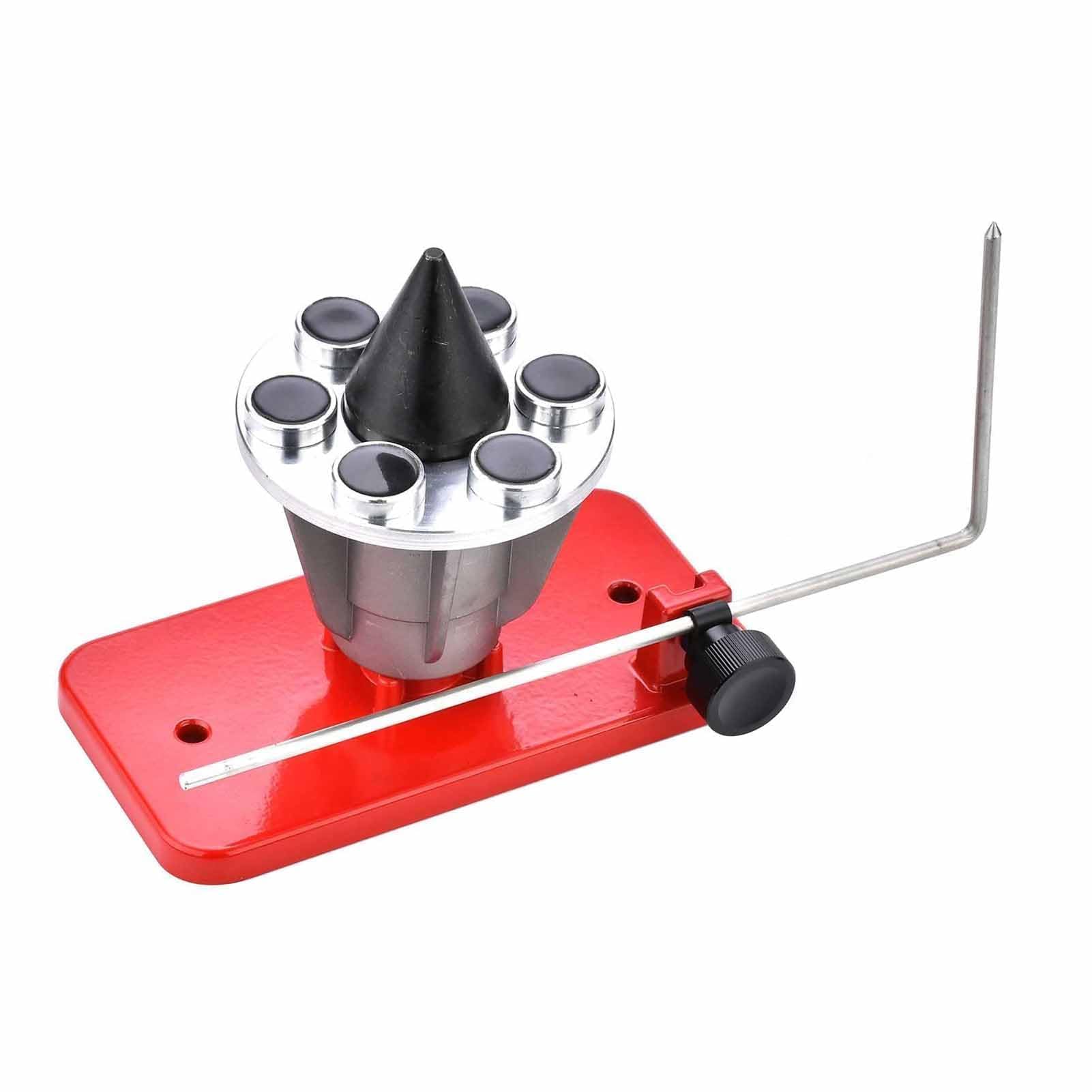 Equilibrador Cuchillas Cortacésped Soporte Pared Magnético Acero Aleación Compatible Mayoría Modelos Afilado Mantenimiento Corte Equilibrado Eficiente