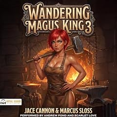 Diseño de la portada del título Wandering Magus King 3
