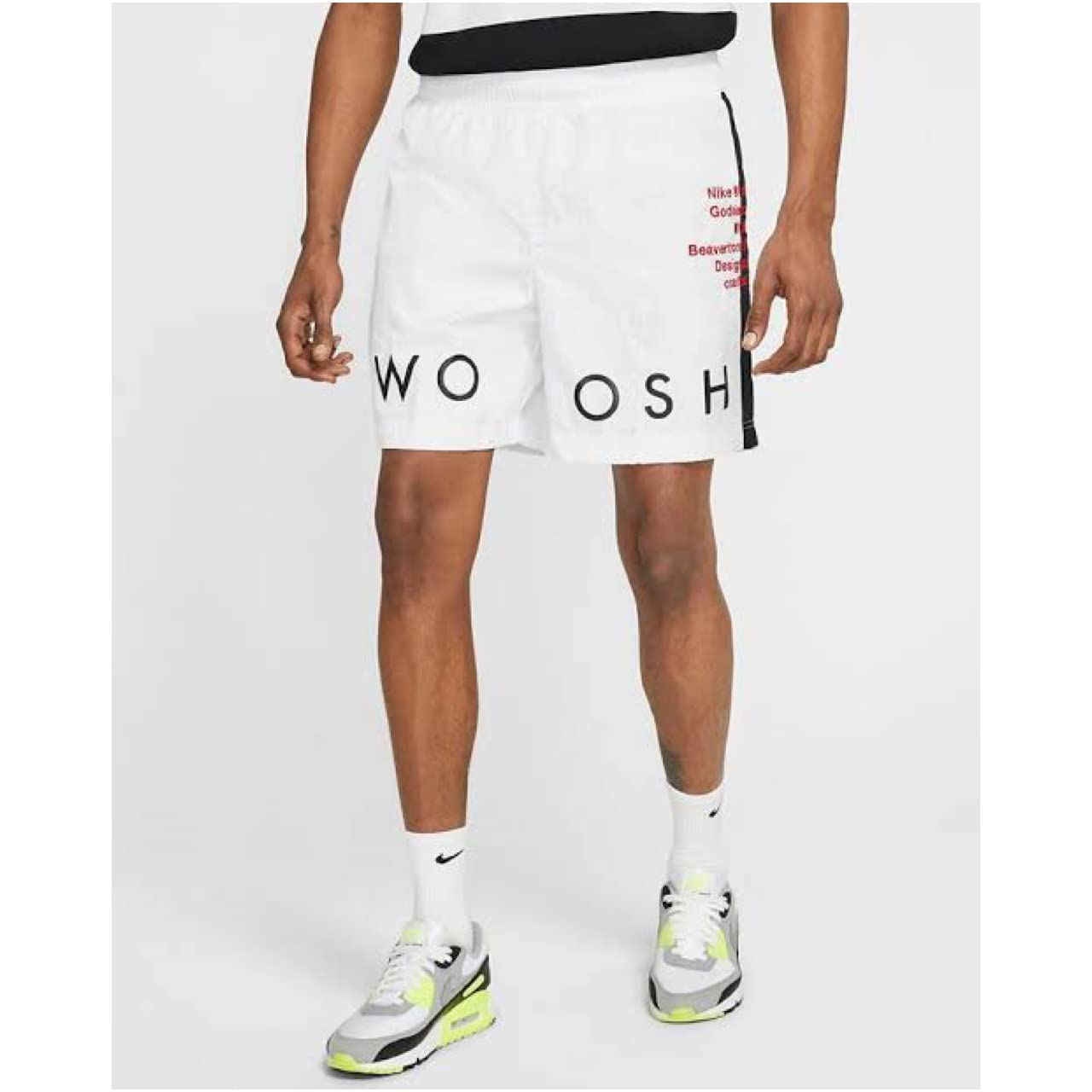 Amazon.co.jp: NIKE ナイキ SWOOSH ウーブンハーフパンツ メンズ