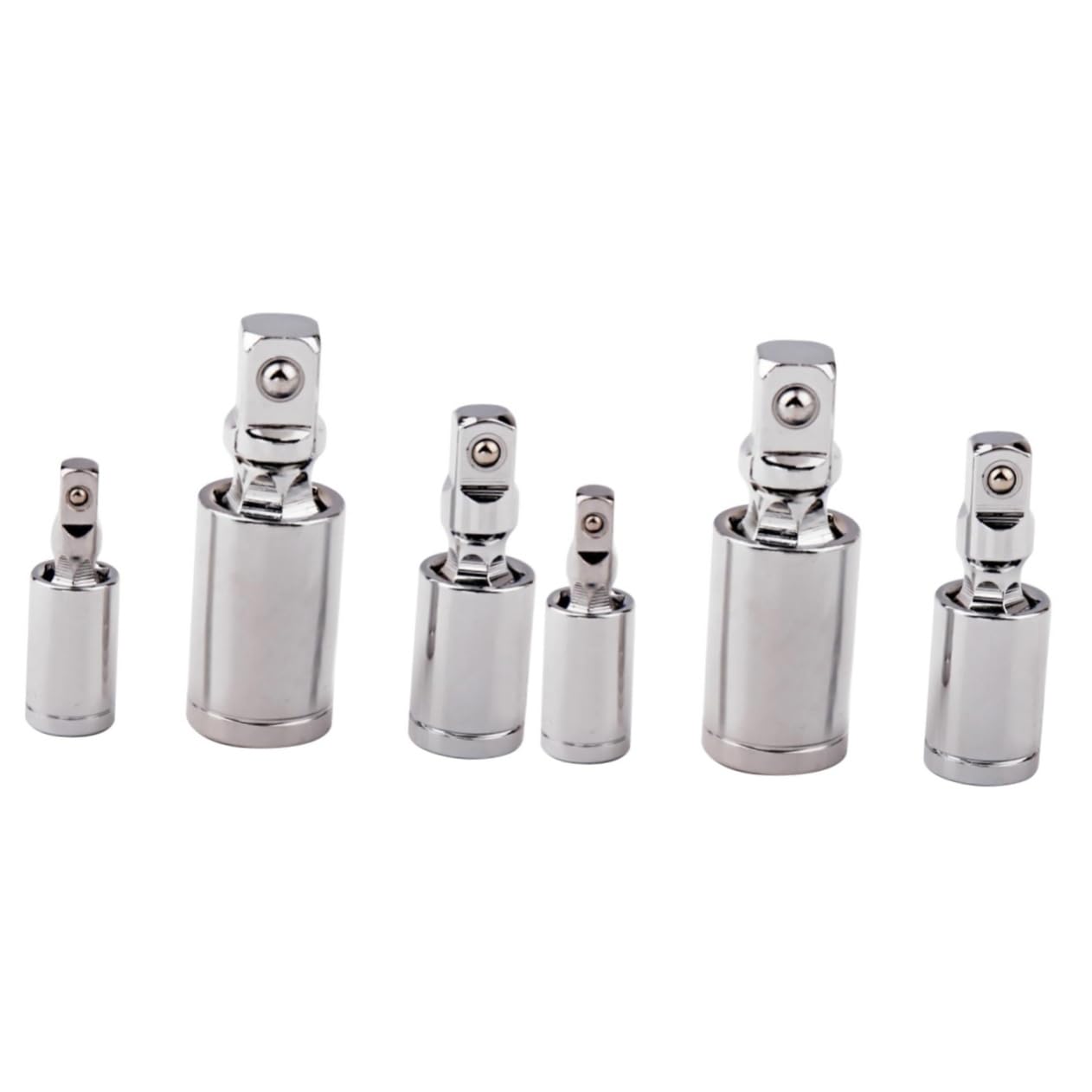 OSALADI 6 Pcs Full Extension Drive Joints Socket Adapter Joint Sockets Set Set