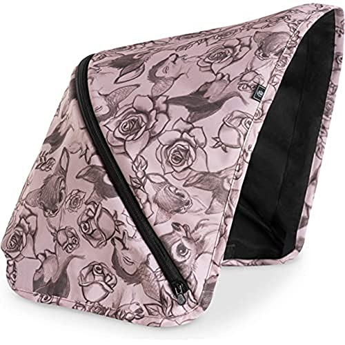 Capota Hauck de 3 zonas con protección UV 50+ para la silla de paseo Swift X, óptimos diseños, fácil de intercambiar para un estilo individual - Bambi