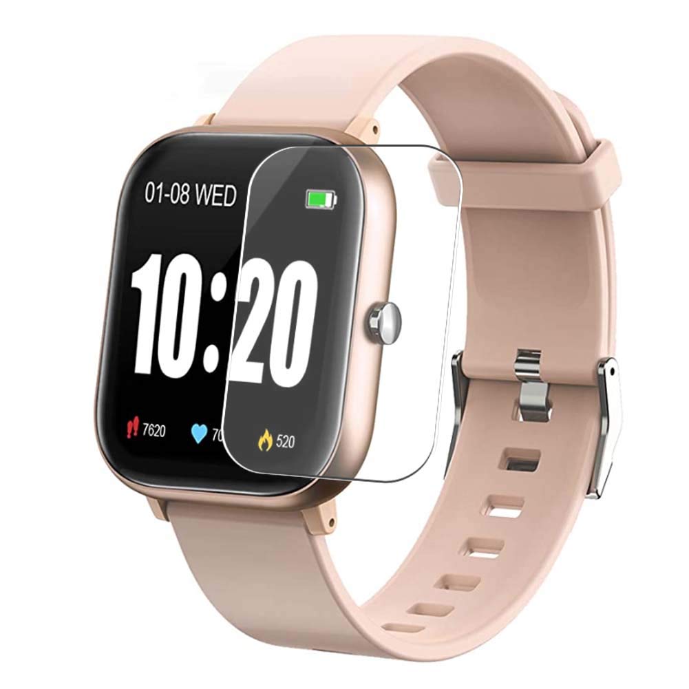 3 Pack Screen Protector Film, compatible with PUBU Smartwatch 1.3 inches Smartwatch Smart watch TPU Guard （ Not Tempered Glass Protectors ）, Transparent