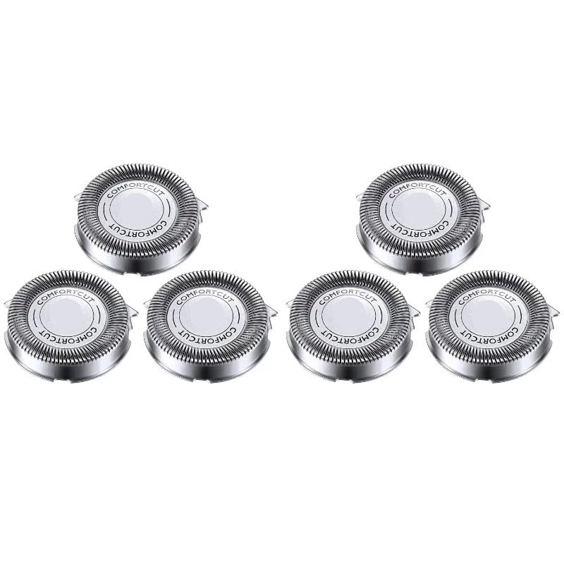 Cabezal De Repuesto For Afeitadora Philips, Modelos 1000, 2000, 3000 Y 5000.(6PCS)