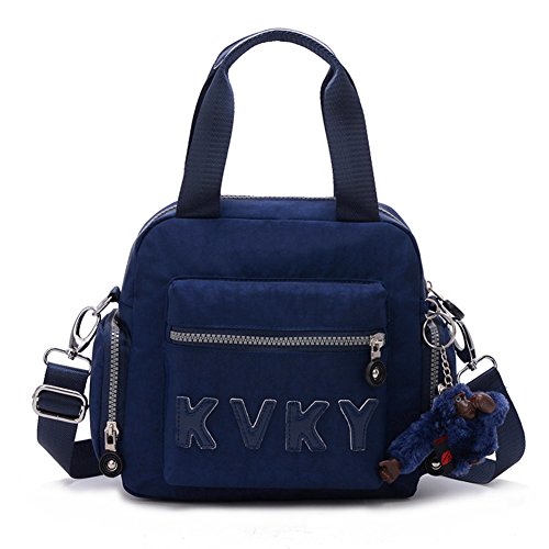 Ladies Messenger sac en bandoulière femme en toile et nylon léger