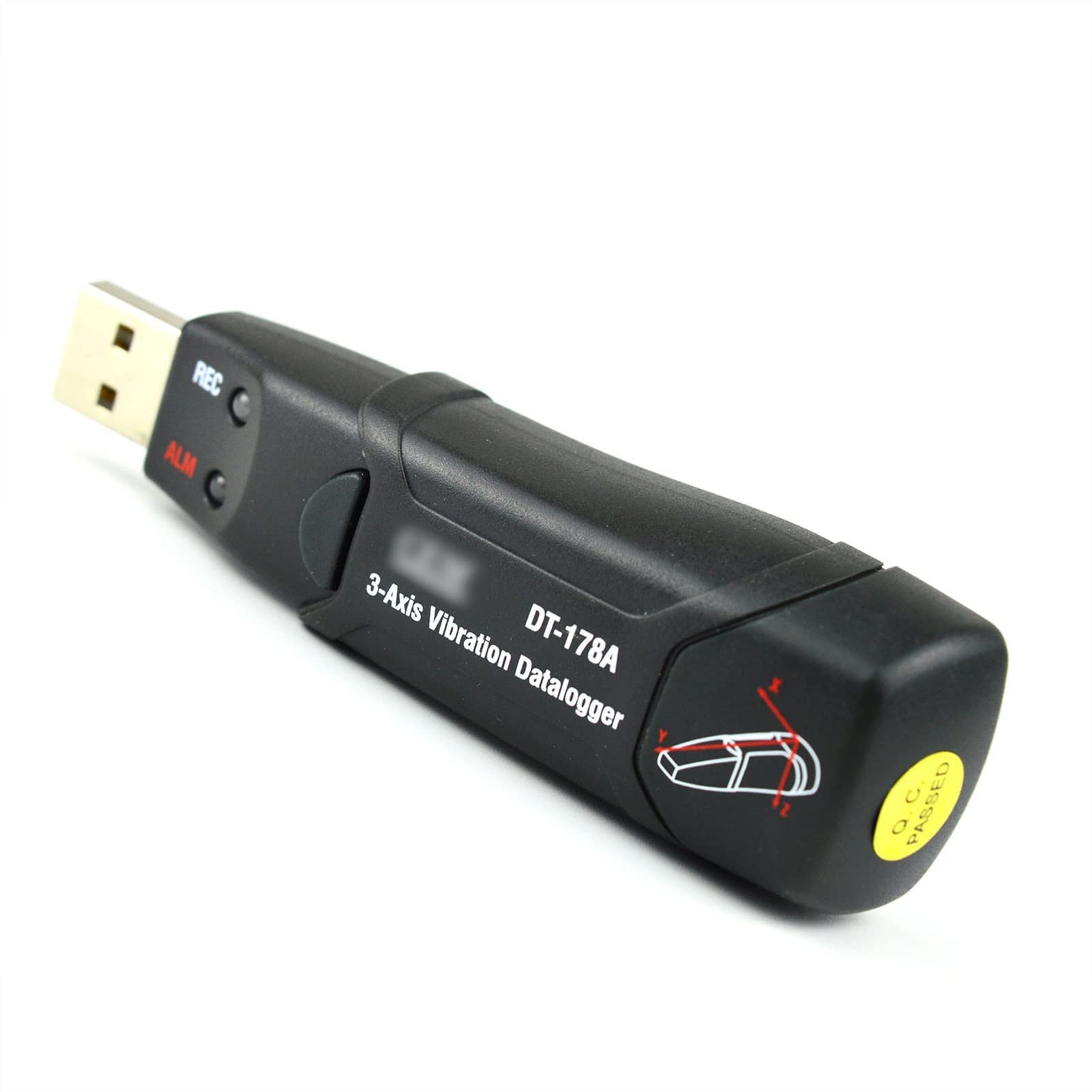 Medidor de vibración, Acelerómetro vibrómetro de alta precisión vibración grabadora, medidor sísmico, detección fuerza sísmica